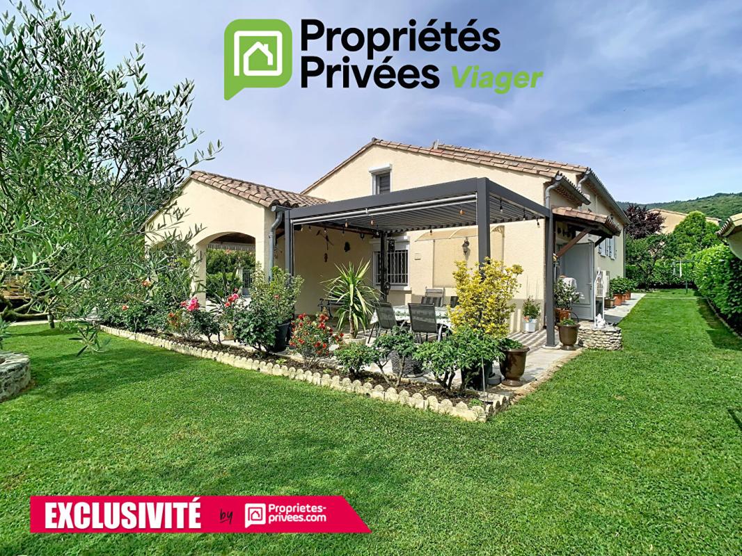 MOLIERES-CAVAILLAC VIAGER OCCUPÉ  MAISON 110 m² SUR 1 400 m² DE TERRAIN - MOLIÈRES-CAVAILLAC (GARD) 1