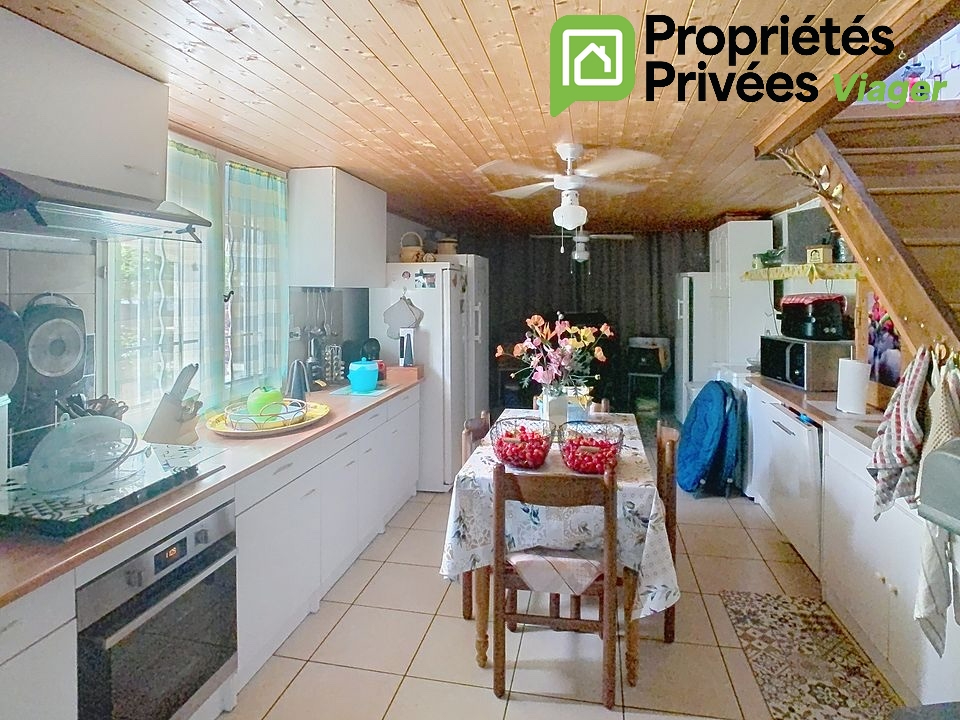 MOLIERES-CAVAILLAC VIAGER OCCUPÉ  MAISON 110 m² SUR 1 400 m² DE TERRAIN - MOLIÈRES-CAVAILLAC (GARD) 10