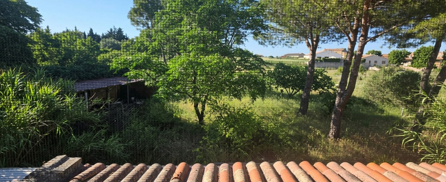 FABREZAN FABREZAN , NOUVEAUTE : GRANDE MAISON 4 CHAMBRES ET JARDIN 1