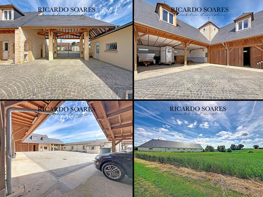 RESSONS-SUR-MATZ 60490 RESSONS-SUR-MATZ - PROPRIÉTÉ ÉQUESTRE DE CARACTÈRE / 2001 / 210 m² HABITABLES / 5 CHAMBRES / GÎTE INDÉPENDANT / PISCINE / 10 BOXES / TERRAIN 9361 m² 18