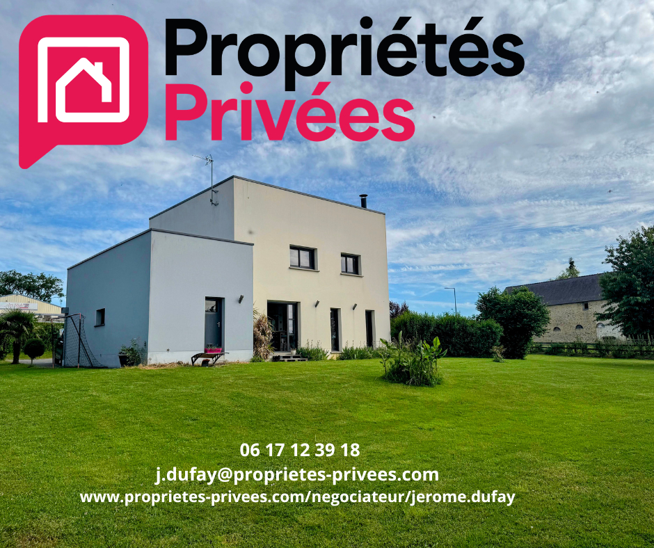 CHATRES-LA-FORET À VENDRE  Pavillon contemporain 118 m² à Châtres-la-Forêt (53600), commune d'Évron 13