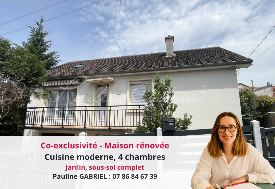 LE HAVRE Maison rénovée à Sainte-Cécile, 4 chambres, sous-sol complet, jardin 1