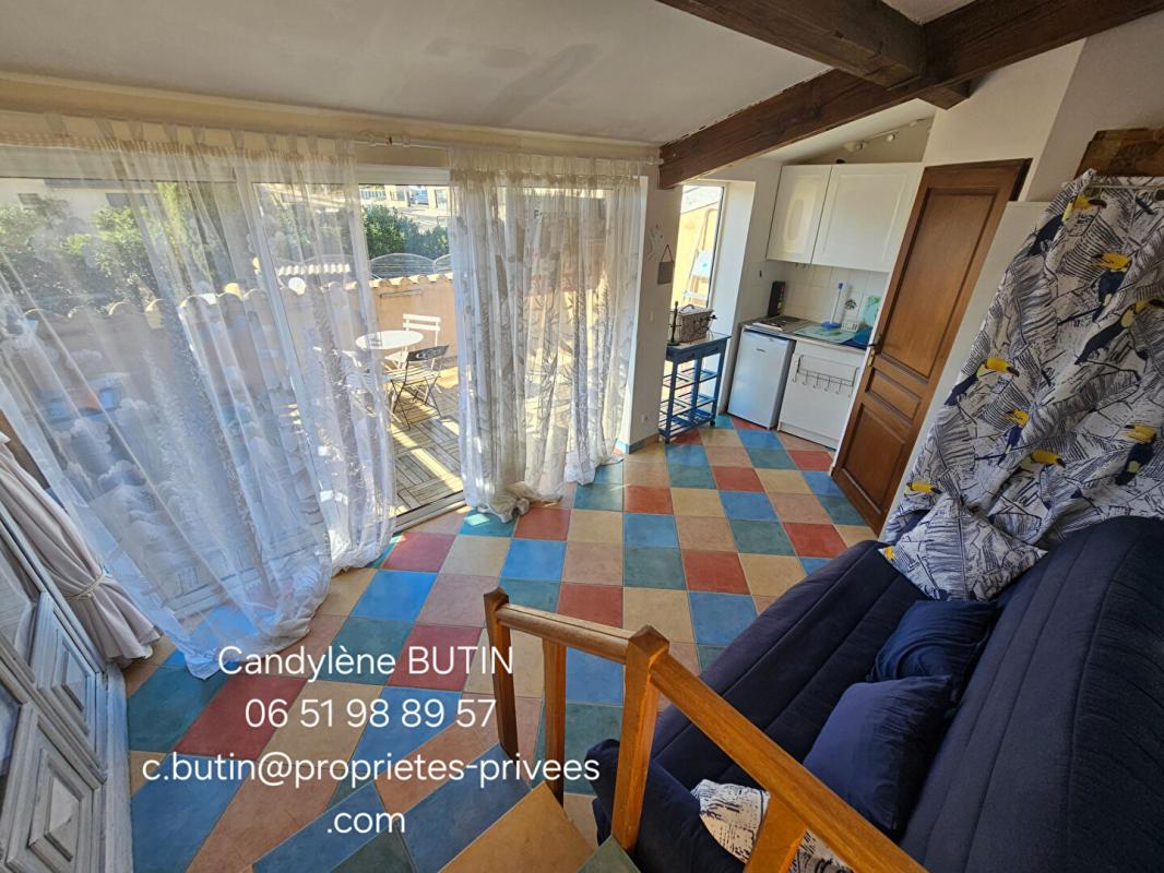 LA REDORTE Duplex 55 m² + studio rénové - Terrasse, balcon, piscine, 2 parkings 10