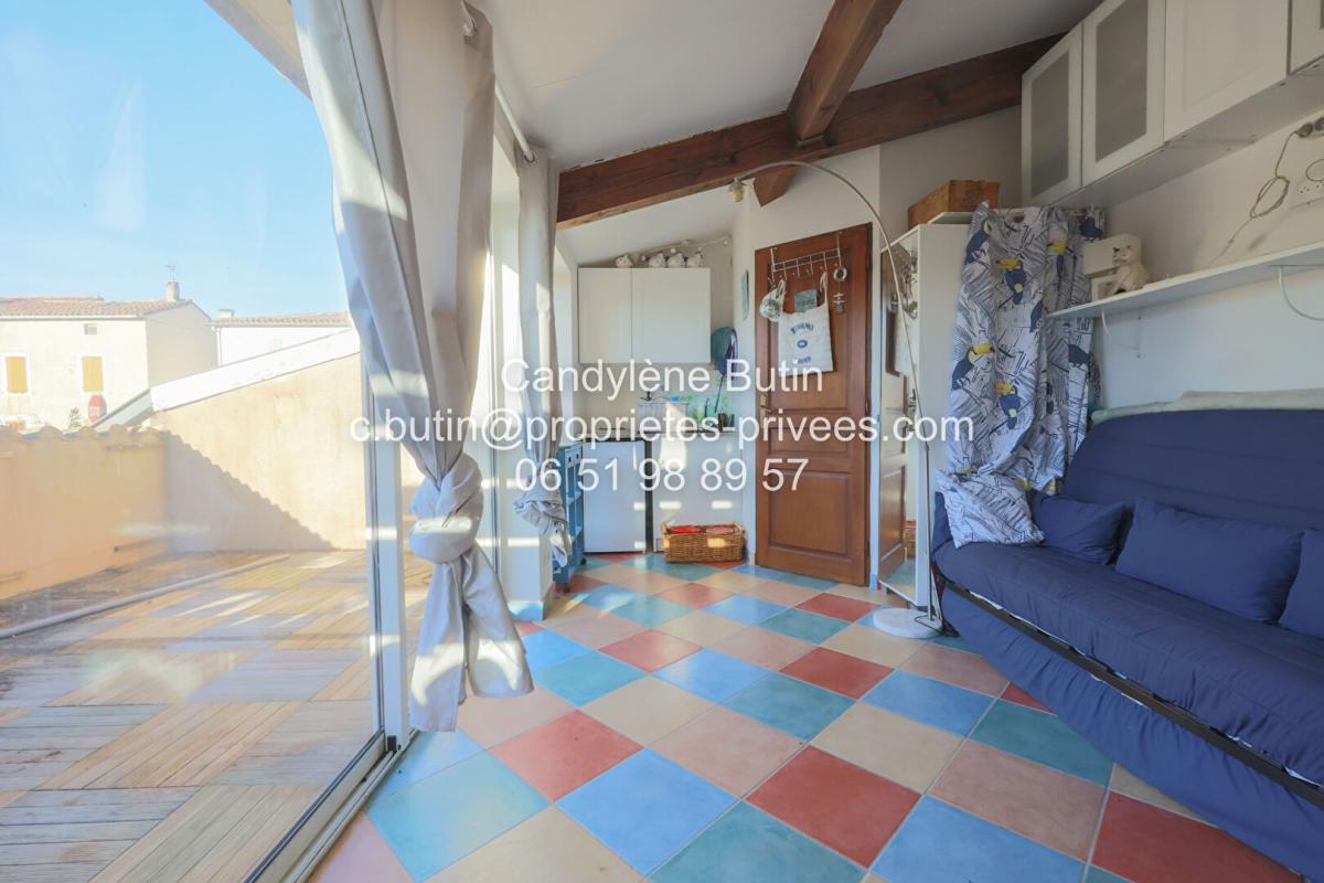 LA REDORTE Duplex 55 m² + studio rénové - Terrasse, balcon, piscine, 2 parkings 12