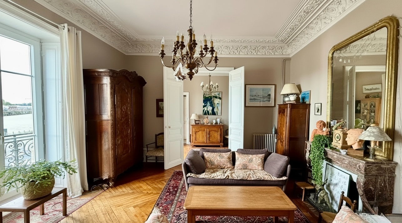 NANTES A VENDRE - APPARTEMENT TYPE 5 - 44100 NANTES 1