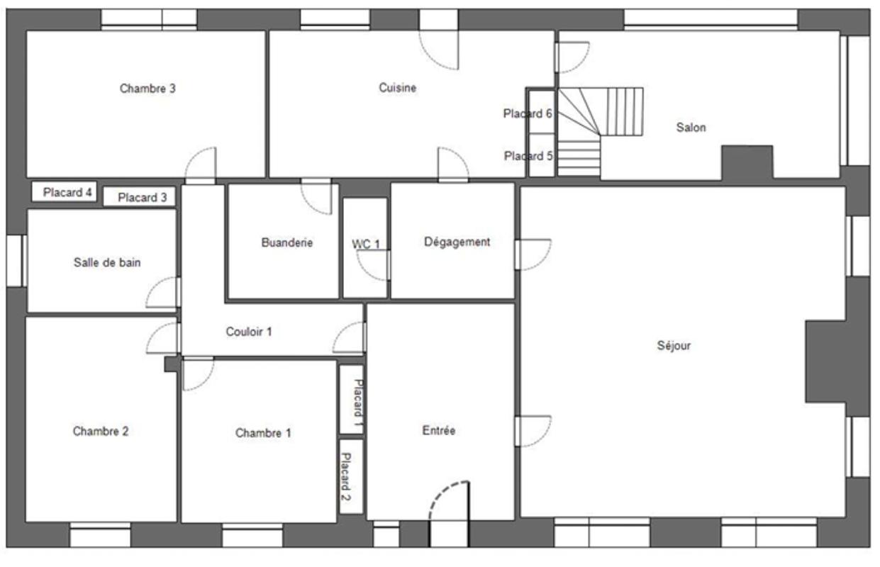PLONEVEZ-DU-FAOU 29530 Plonevez du Faou maison familiale 7 chambres 2 salons garage sur 2800 m² 9