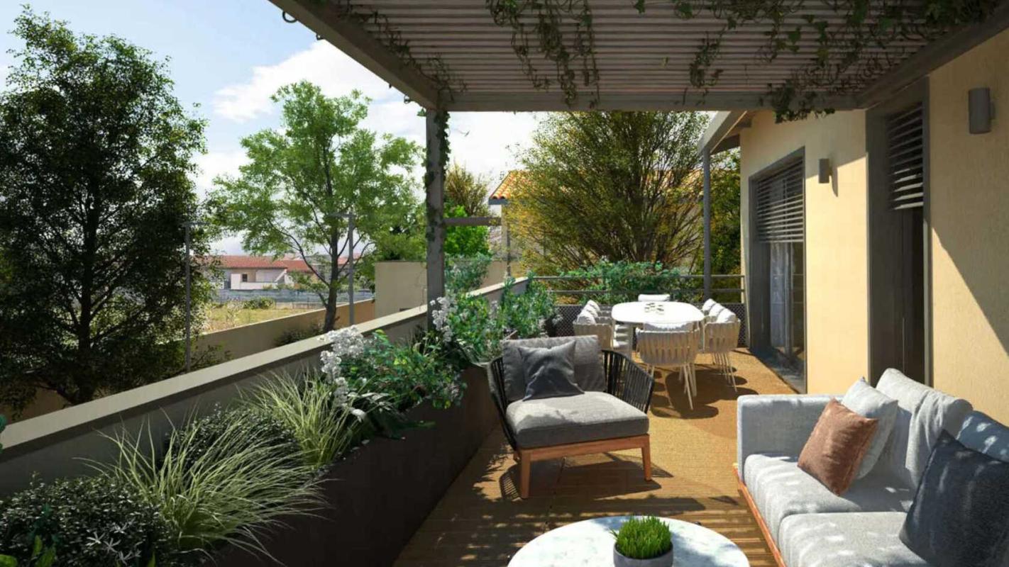 SATHONAY-VILLAGE Bel appartement T3 avec grande terrasse à Sathonay-Village 2