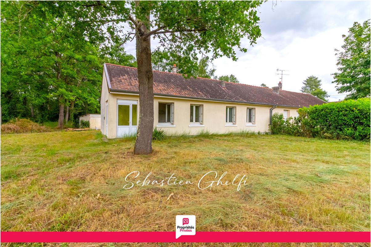 PRUNIERS-EN-SOLOGNE maison à rénover de plain pied avec 4 chambres terrain de 1110 m² 13