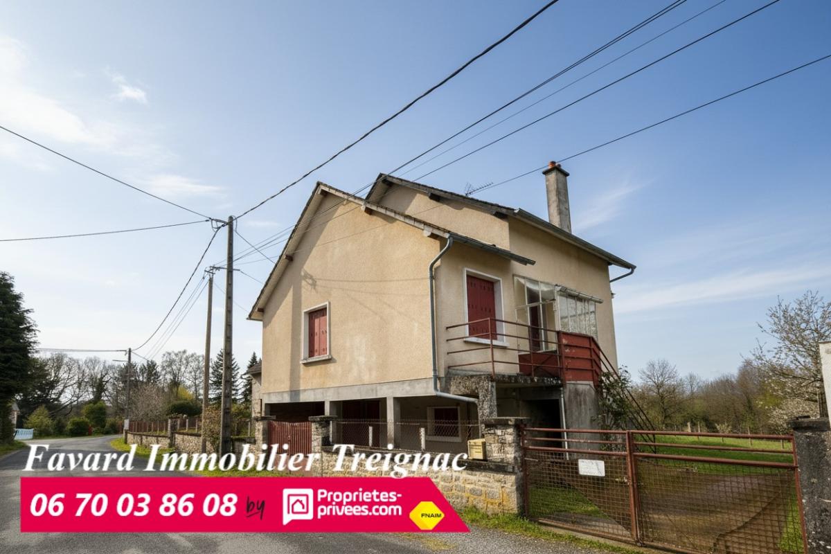 CHAMBERET Maison à rénover, grand terrain constructible, secteur calme, 19370 Chamberet 1