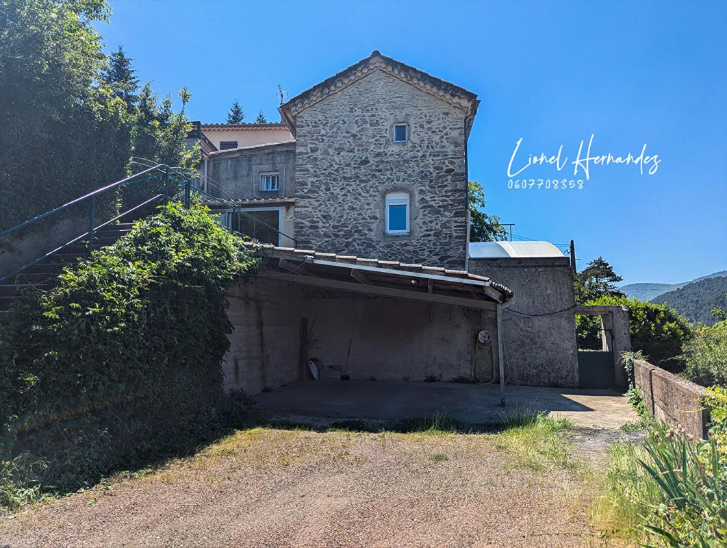 SAINTE-CECILE-D'ANDORGE Mas cévenol avec piscine et terrain d'environ 1 hectare - Vue panoramique sur les Cévennes 18