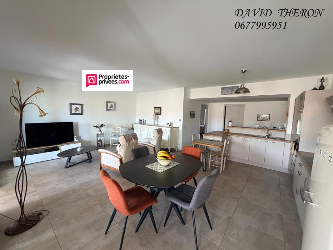 ALES Appartement 5 pièce(s) 98.71 m2 DEUX GRANDE TERRASSE + GARAGE 7