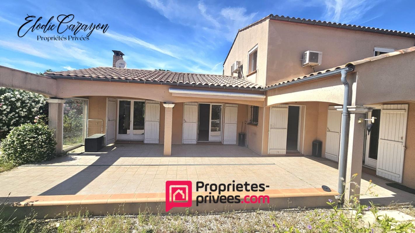TREBES Maison Barbaira 7 pièces - 5 chambres -154 m2 avec piscine 1