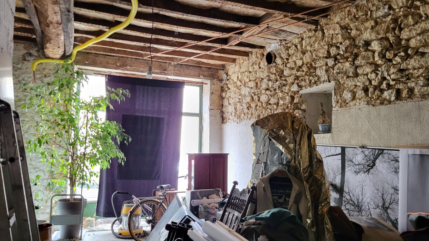 BERGERAC 24000 Perigueux maison divisée en 2 apparts  f2 et f3 et atelier professionnel  artistique et galerie 18