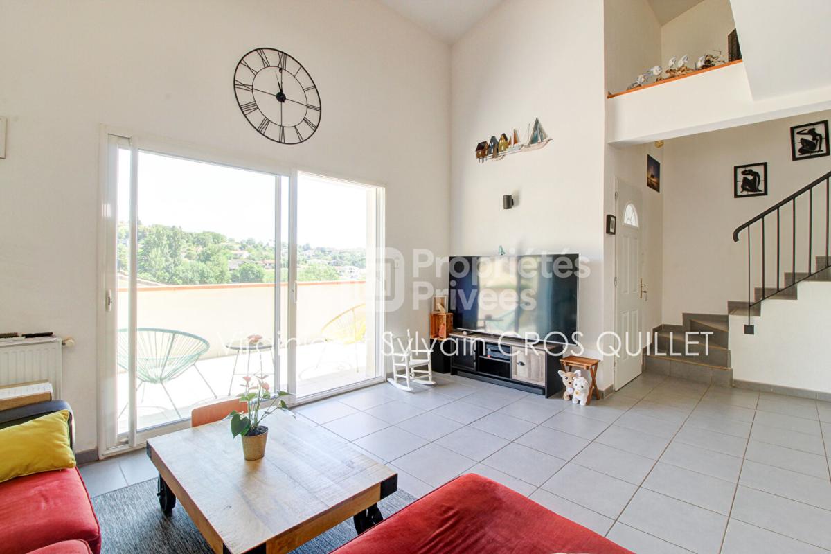 MONTASTRUC-LA-CONSEILLERE Maison T4 + mezzanine bureau 118 m2 + double garage et cellier 5