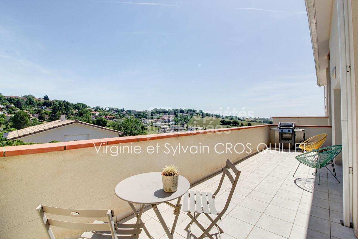 MONTASTRUC-LA-CONSEILLERE Maison T4 + mezzanine bureau 118 m2 + double garage et cellier 6