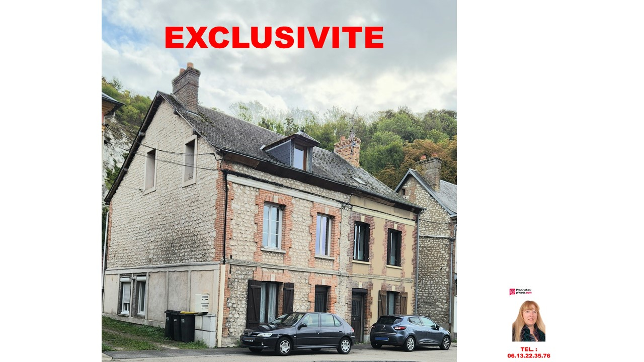 LES ANDELYS Exclusivité - Les Andelys - Immeuble de rapport de 3 logements  dont 2 loués pour une rentabilité de 18.240 par an.- Prix 195.900 1