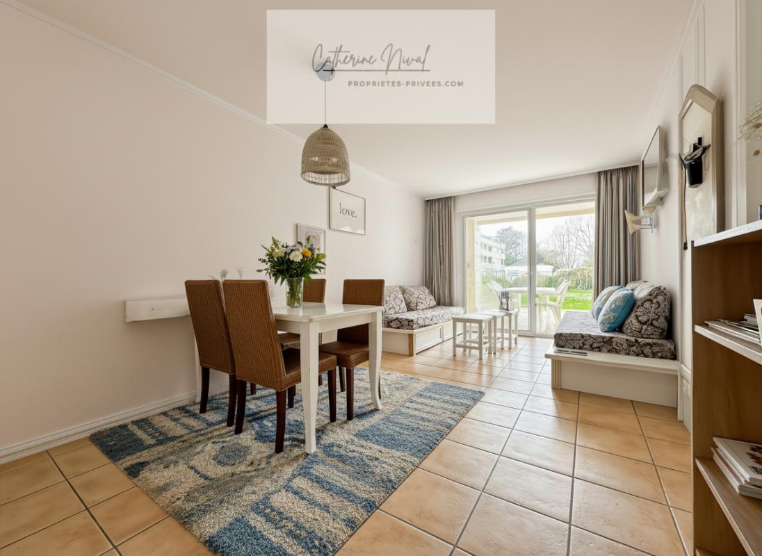 LA BAULE-ESCOUBLAC La Baule . Appartement 2 pièces, terrasse 25 m², résidence sécurisée avec piscines 1