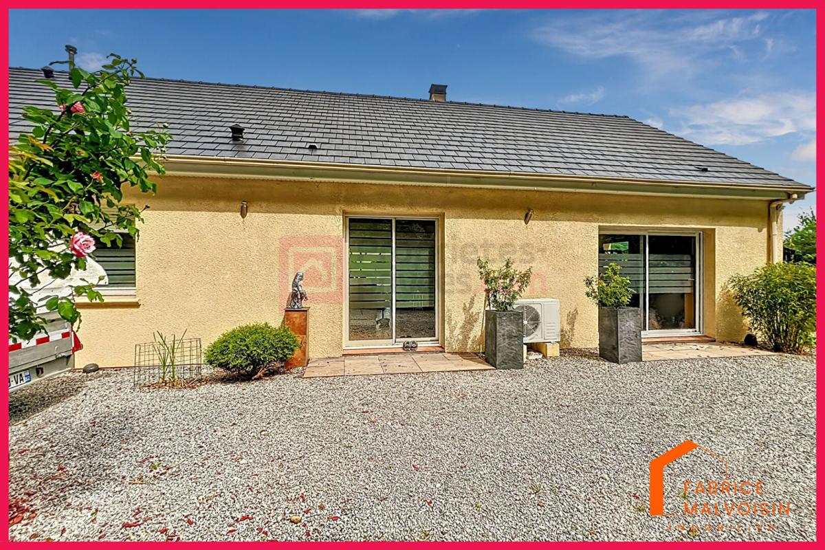 HUCQUELIERS Plain-Pied 128 m² / Saint-Michel-Sous-Bois /Vue imprenable / Terrain 2891 m² paysagé / Garage / 7 Vallées 6