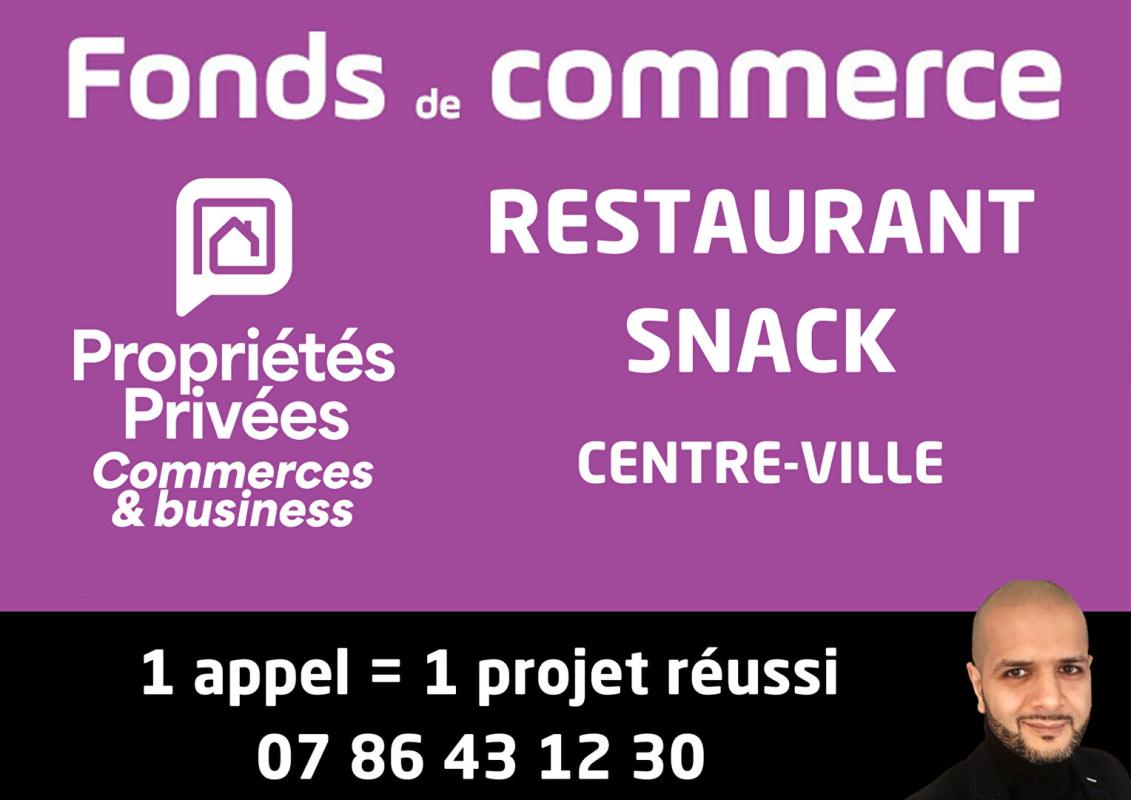 AMIENS Restaurant Fast-Food 25 places - 60 m2 - Amiens Beffroi 3