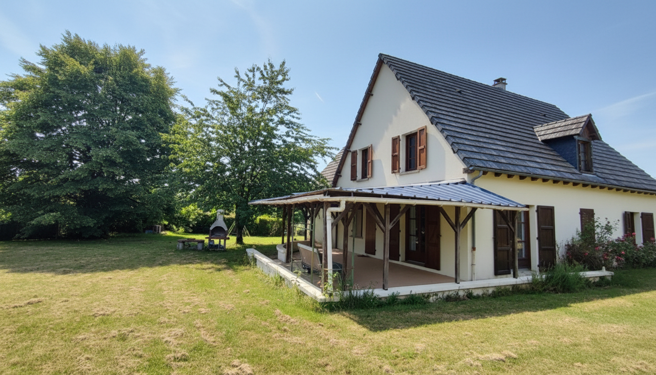 ARCHES Belle maison familiale avec terrain attenant dans Nord Cantal 1