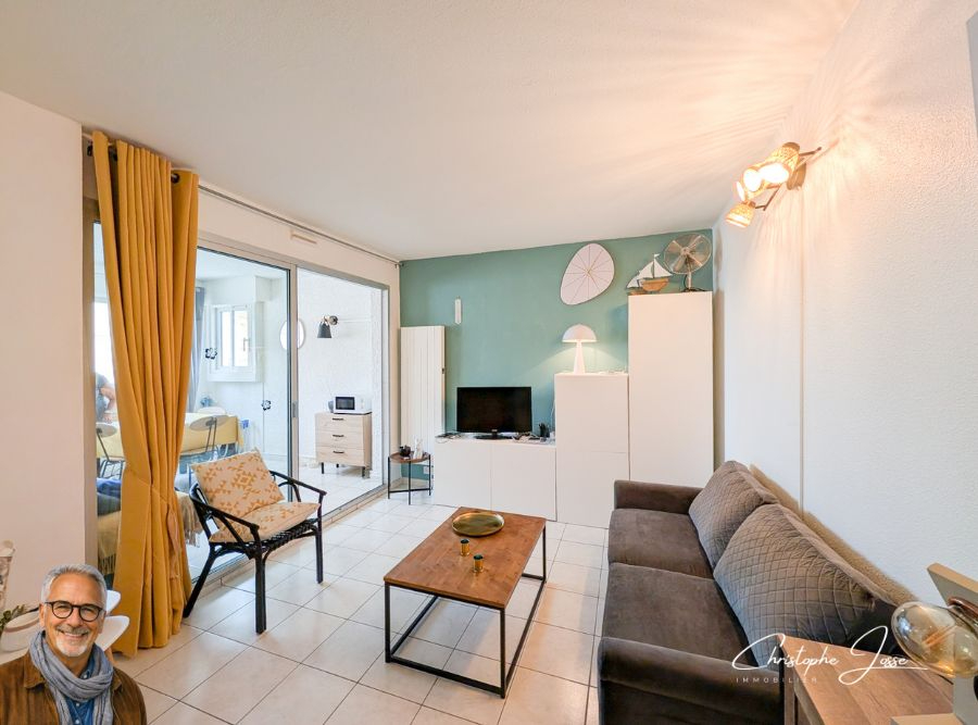 PORT LEUCATE Appartement avec loggia vue mer et parking privé 5