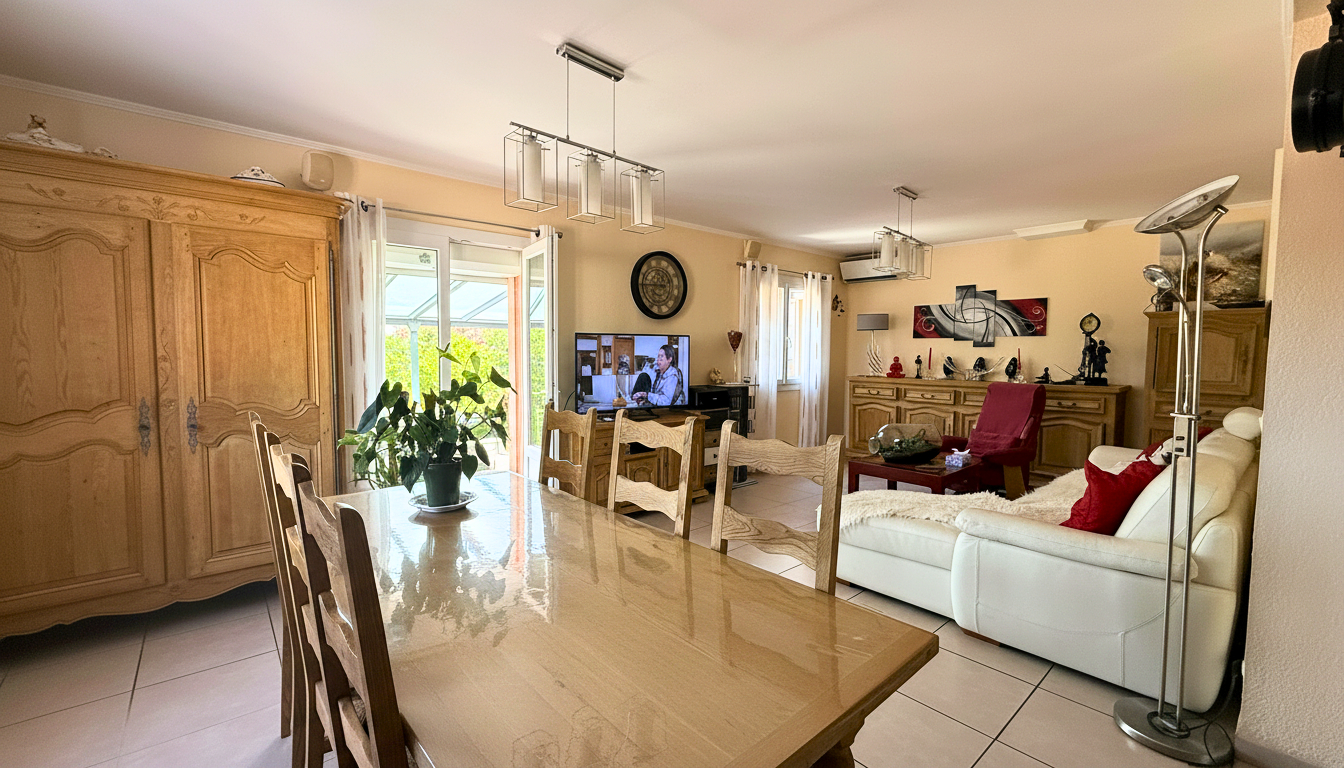 SAINT-CYPRIEN Maison 3 Faces avec Piscine, Pergola, Jardin Arboré et Panneaux Solaires 5