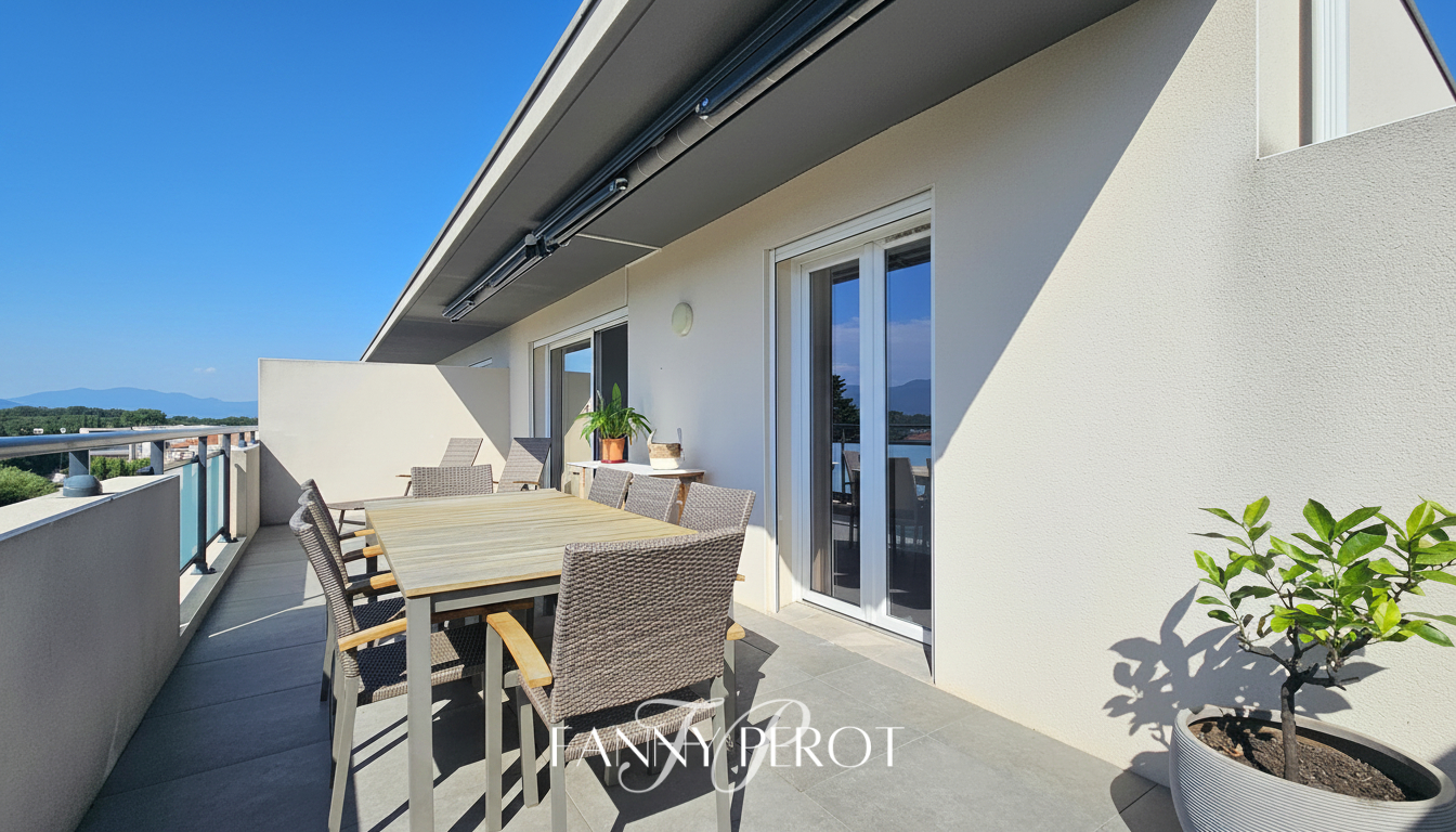 SAINT-CYPRIEN Appartement Saint Cyprien 4 pièces 98 m2 avec terrasses et garage 17