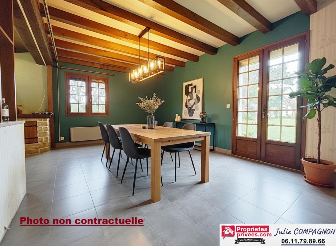 BELLIGNE MAISON 4 CHAMBRES - GARAGE ET  GRAND TERRAIN 9 000 m² env 5