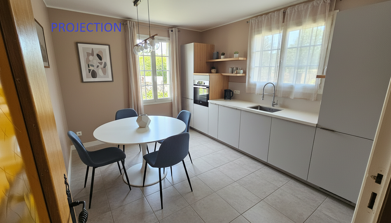 HOUDAN Houdan 10 mn / Maison 141 m2 / 5 chambres + sous-sol + double garage 12