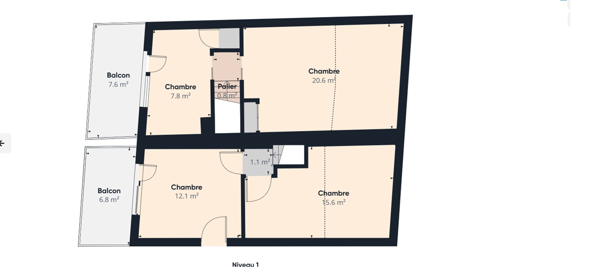 BESSEGES BESSEGES (30160)Appartement  5 pièce(s) 121 m2 10