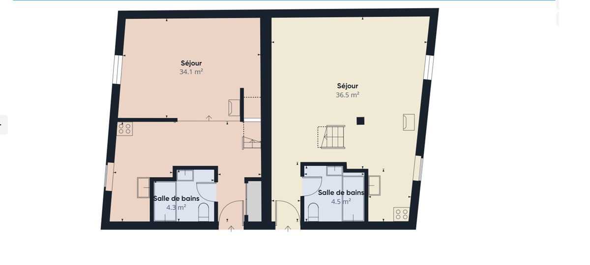 BESSEGES BESSEGES (30160)Appartement  5 pièce(s) 121 m2 11