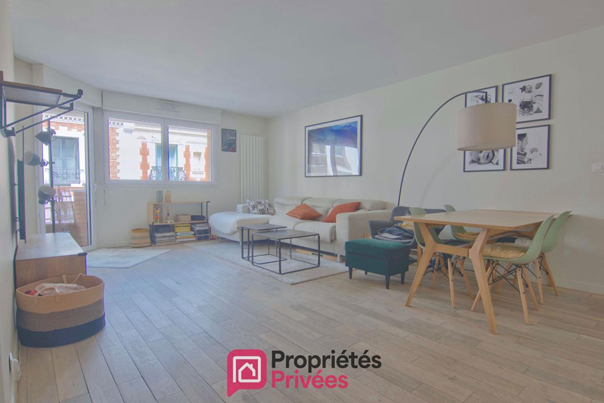 BOULOGNE-BILLANCOURT Appartement Boulogne Billancourt traversant 3 pièce(s) 81,02 m2 avec terrasse de 10 m2 2
