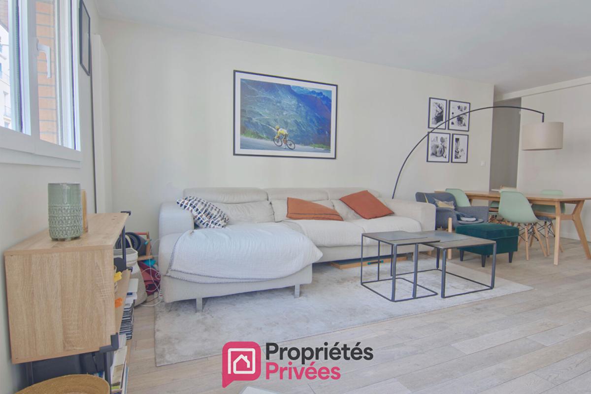 BOULOGNE-BILLANCOURT Appartement Boulogne Billancourt traversant 3 pièce(s) 81,02 m2 avec terrasse de 10 m2 3