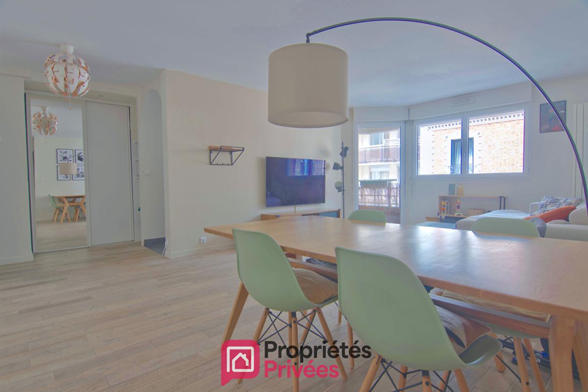 BOULOGNE-BILLANCOURT Appartement Boulogne Billancourt traversant 3 pièce(s) 81,02 m2 avec terrasse de 10 m2 5