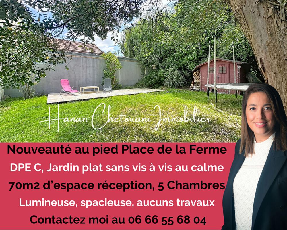 IGNY Igny Place de la Ferme  Maison rénovée 208 m²  6 chambres  Espace réception 70 m2  Jardin sans vis-à-vis  DPE C 1
