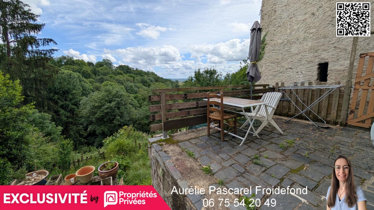 VOUTEZAC 98990 - VOUTEZAC (19130) - MAISON de VILLAGE T4 D'ENVIRON 72m2, 3 Chambres, AVEC CAVE et TERRASSE sur TERRAIN DE 205m² 2