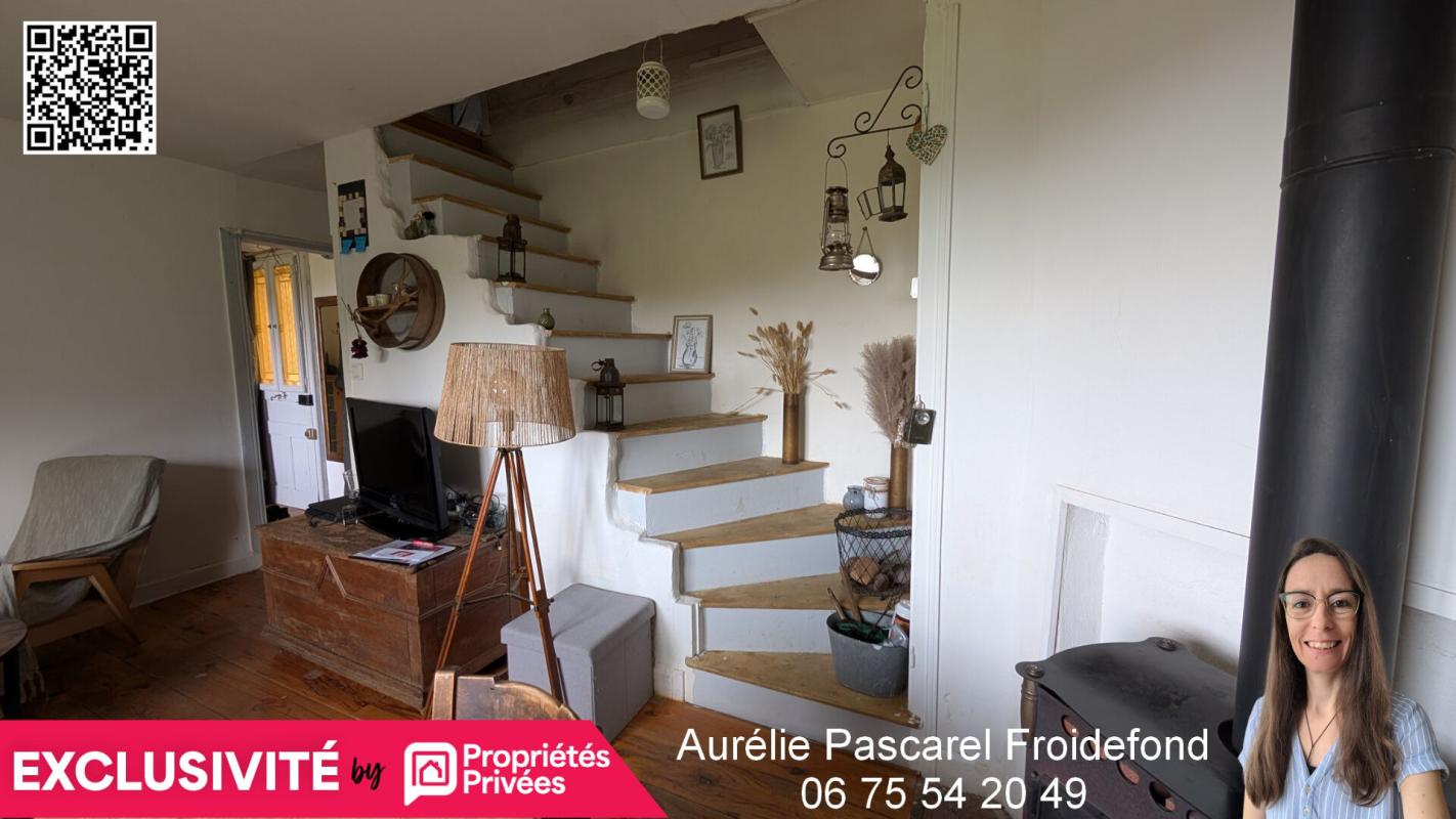 VOUTEZAC 98990 - VOUTEZAC (19130) - MAISON de VILLAGE T4 D'ENVIRON 72m2, 3 Chambres, AVEC CAVE et TERRASSE sur TERRAIN DE 205m² 7