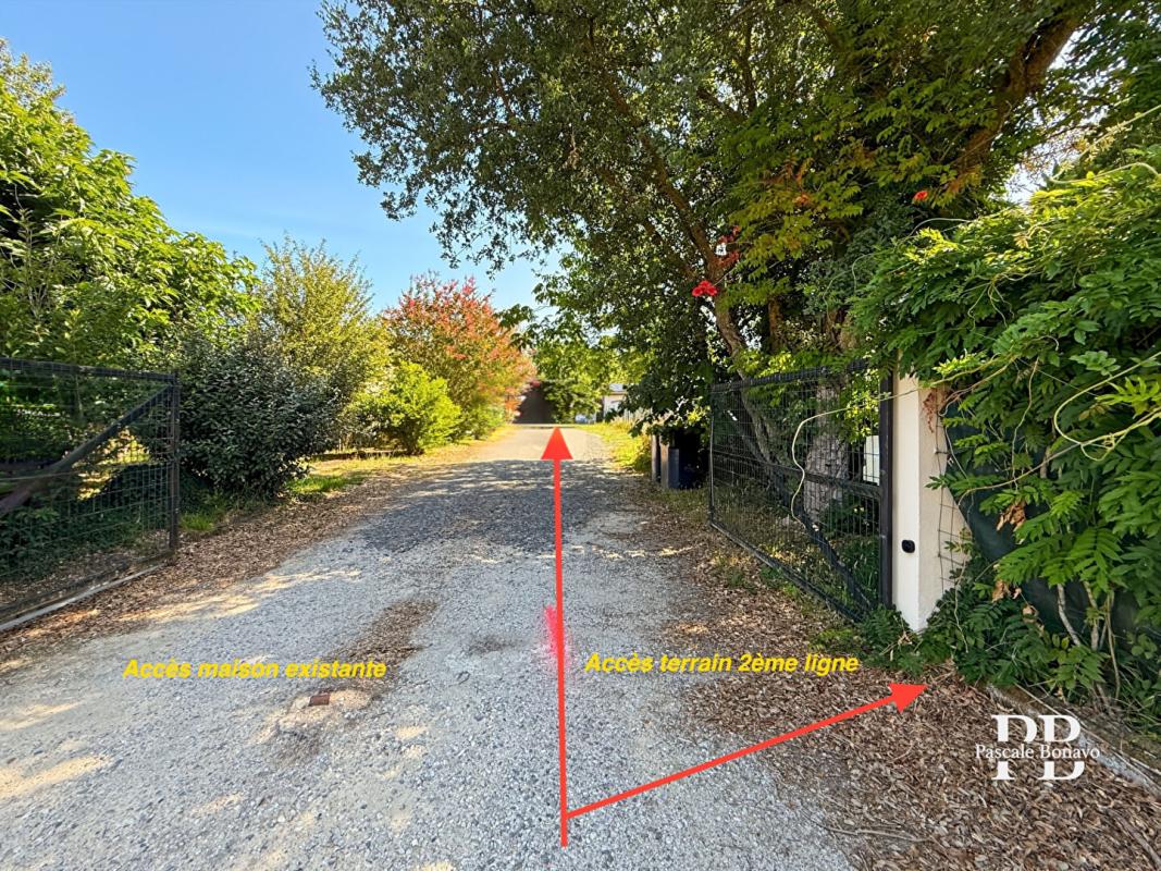 GAILLAN-EN-MEDOC TERRAIN CONSTRUCTIBLE 742m2 - CALME PROCHE GARE TER BORDEAUX - GAILLAN EN MEDOC 2