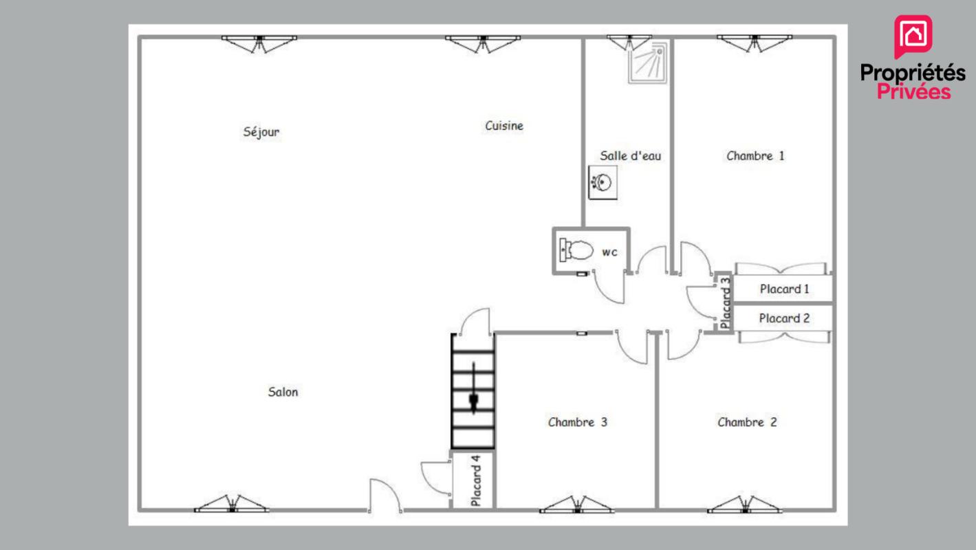 VOUE MAISON INDÉPENDANTE 3 CHAMBRES ? SOUS-SOL TOTAL AMÉNAGÉ ? TERRAIN 1 320 m² 18