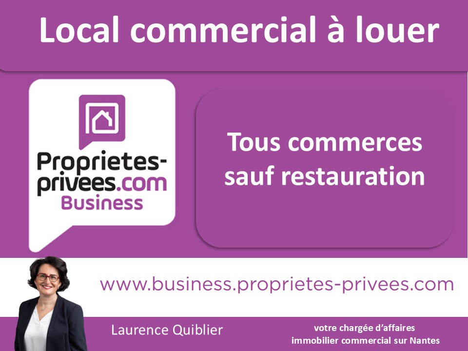 NANTES 44000 NANTES - LOCAL COMMERCIAL A LOUER 74 m² CITE DES CONGRES 9