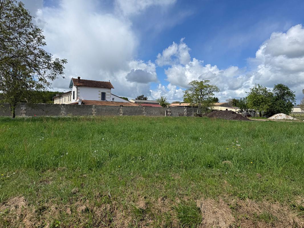 LUSSAC Terrain constructible 1077 m2 - Lussac 3