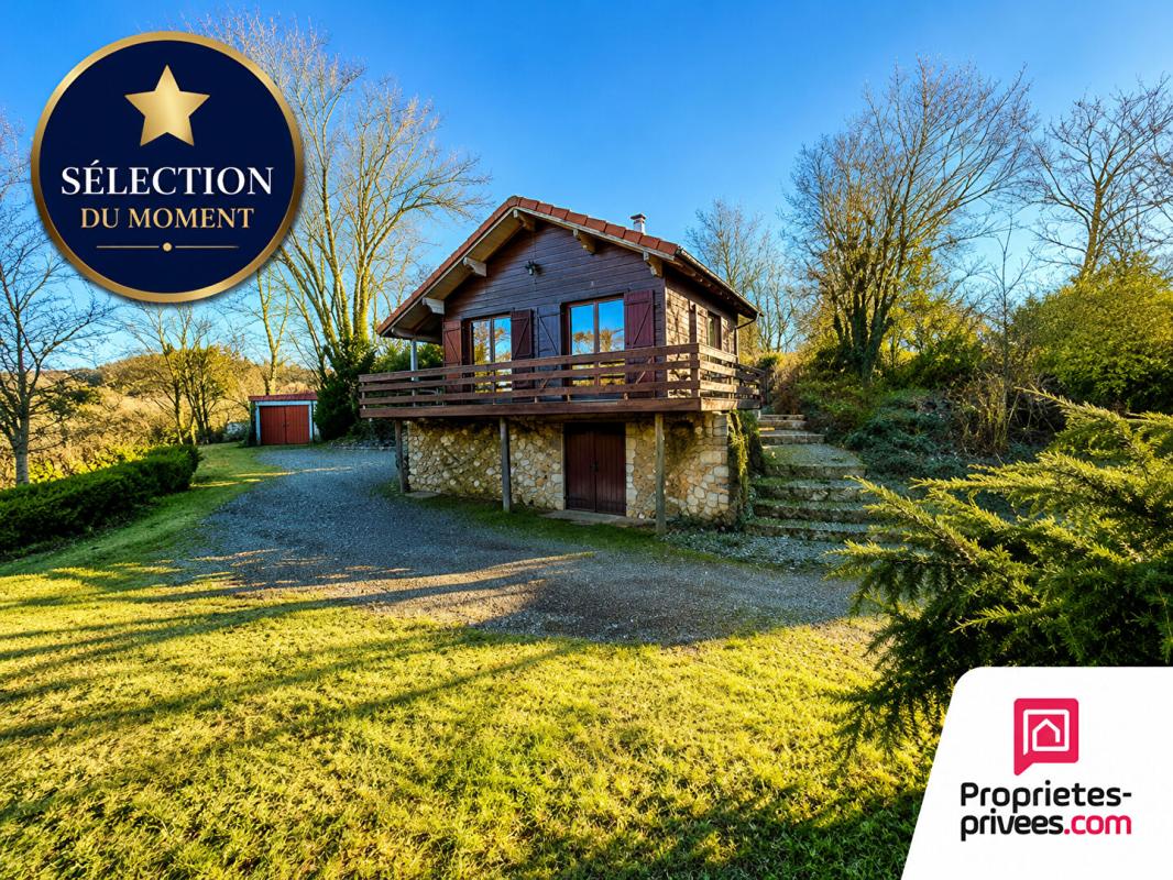 LORMES Chalet traditionnel en bois de 70 mètres 1