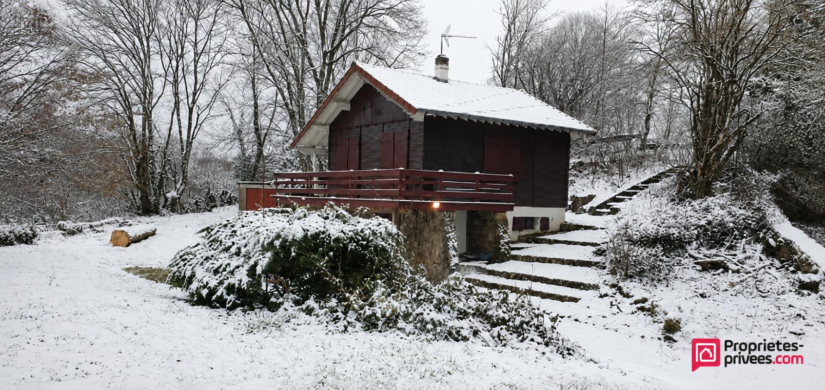 LORMES Chalet traditionnel en bois de 70 mètres 4