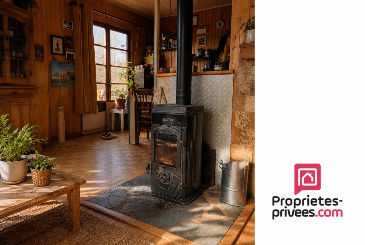LORMES Chalet traditionnel en bois de 70 mètres 6