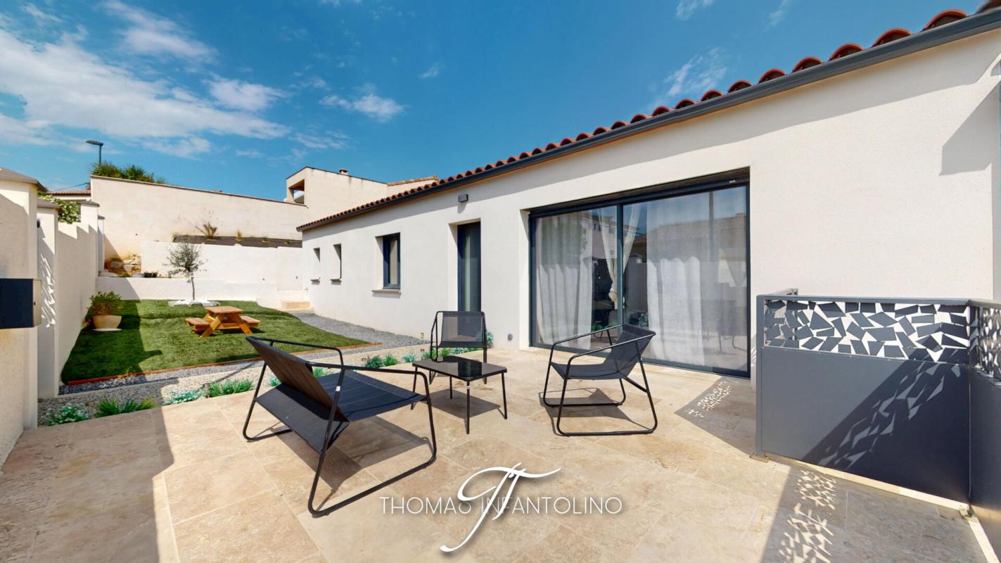 CONQUES-SUR-ORBIEL EN EXCLUSIVITE - PLAIN PIED - 3 CHAMBRES DONT UNE SUITE PARENTALE - CLIMATISATION GAINABLE - GARAGE - VUE DEGAGÉE 11