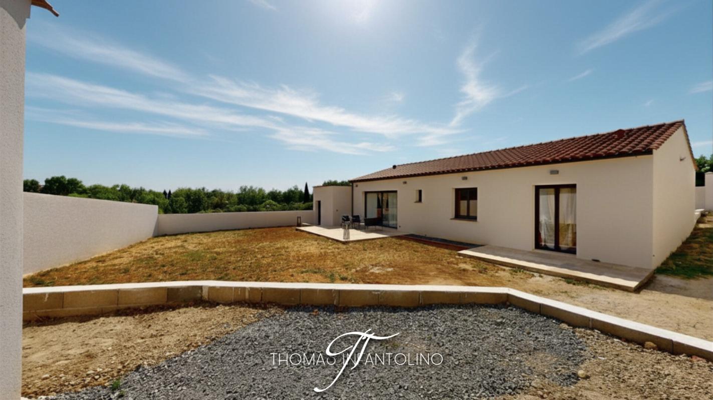 CONQUES-SUR-ORBIEL EN EXCLUSIVITE - PLAIN PIED - 3 CHAMBRES DONT UNE SUITE PARENTALE - CLIMATISATION GAINABLE - GARAGE - VUE DEGAGÉE 14