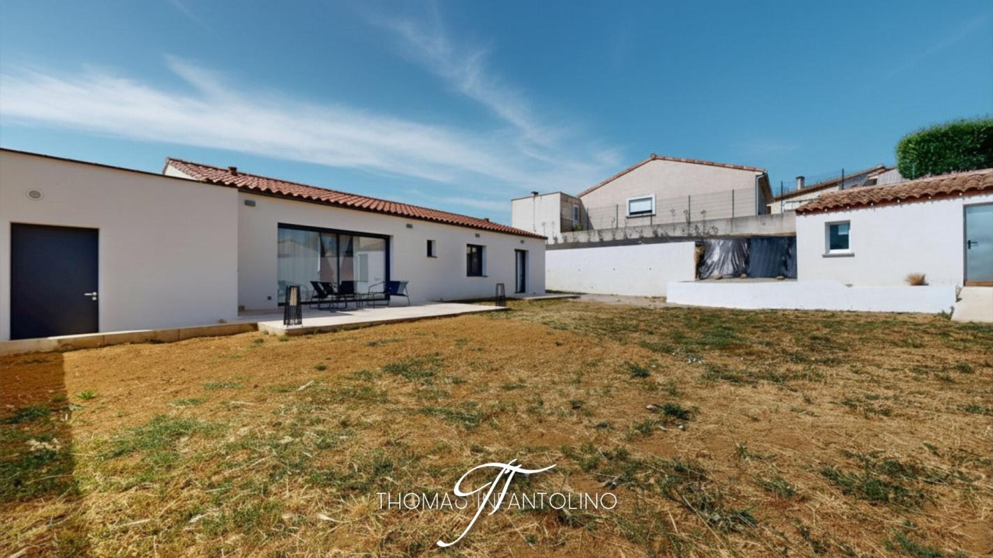 CONQUES-SUR-ORBIEL EN EXCLUSIVITE - PLAIN PIED - 3 CHAMBRES DONT UNE SUITE PARENTALE - CLIMATISATION GAINABLE - GARAGE - VUE DEGAGÉE 17