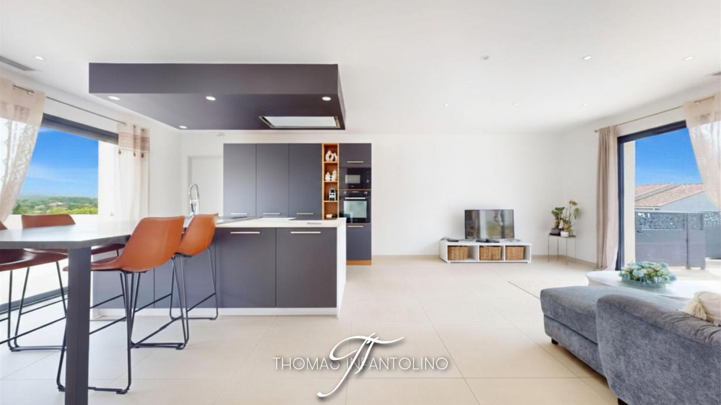 CONQUES-SUR-ORBIEL EN EXCLUSIVITE - PLAIN PIED - 3 CHAMBRES DONT UNE SUITE PARENTALE - CLIMATISATION GAINABLE - GARAGE - VUE DEGAGÉE 2