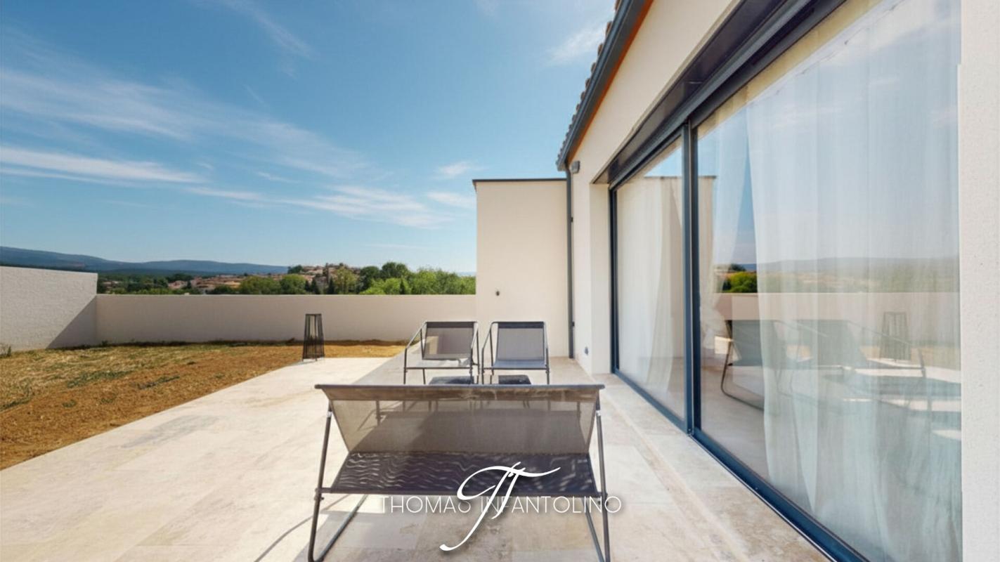 CONQUES-SUR-ORBIEL EN EXCLUSIVITE - PLAIN PIED - 3 CHAMBRES DONT UNE SUITE PARENTALE - CLIMATISATION GAINABLE - GARAGE - VUE DEGAGÉE 4