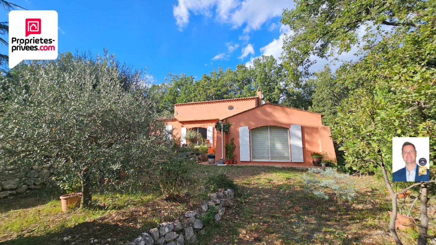 SAINT-CEZAIRE-SUR-SIAGNE VILLA 3 PIECES 120 m2 SUR UN MAGNIFIQUE TERRAIN ARBORE DE 2500 M2 1
